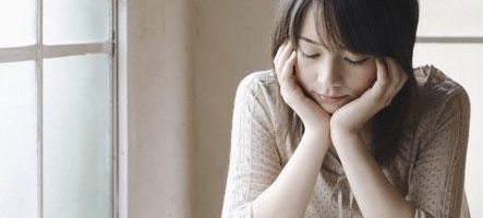 失恋した女性